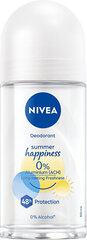 Rutulinis dezodorantas Nivea Summer Happiness Fresh, 50 ml kaina ir informacija | Dezodorantai | pigu.lt