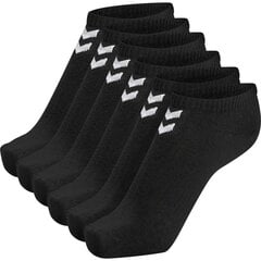Kojinės vyrams Hummel, juodos, 6 poros цена и информация | Мужские носки | pigu.lt