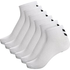 Kojinės vyrams Hummel, baltos, 6 poros kaina ir informacija | Vyriškos kojinės | pigu.lt