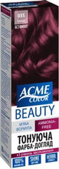 ACME Color Beauty matu krāsa-gels 035 granātābols цена и информация | Краска для волос | pigu.lt