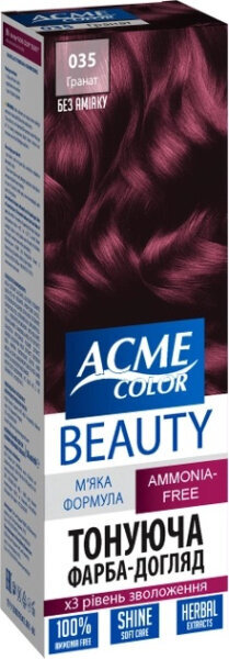 Plaukų dažymo gelis AcmeColor Beauty, 035, 50 ml цена и информация | Plaukų dažai | pigu.lt