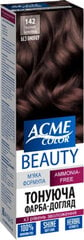 ACME Color Beauty matu krāsa-gels 142 melna šokolāde цена и информация | Краска для волос | pigu.lt