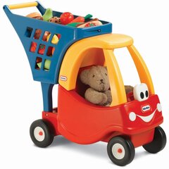 Pirkinių krepšelis su mašina Little Tikes, įvairių spalvų, 67x25x56 cm kaina ir informacija | Žaislai mergaitėms | pigu.lt