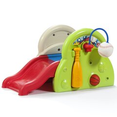 Čiuožykla su krepšiniu Step2, įvairių spalvų, 69x74x40 cm kaina ir informacija | Vaikų žaidimų nameliai | pigu.lt