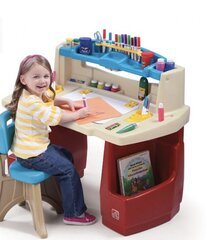 Детская парта со стулом Art Corner Delux, Step2 цена и информация | Детские игровые домики | pigu.lt