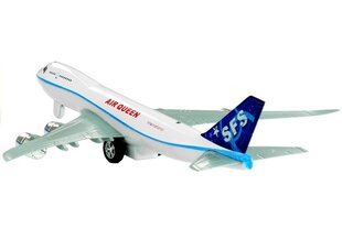 Пассажирский самолет 1:200 со звуковыми и световыми эффектами, белый цена и информация | Игрушки для мальчиков | pigu.lt