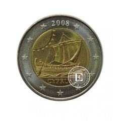 Bandomoji Moneta 2 Eur Kipras, Kipras 2008 цена и информация | Нумизматика | pigu.lt