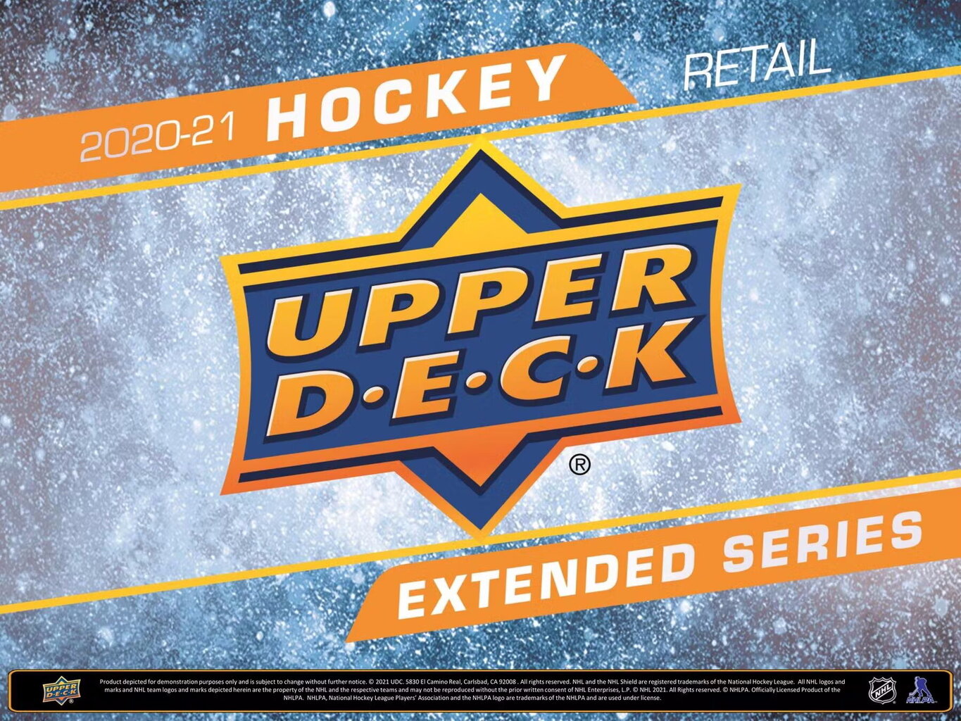 Ledo ritulio kortelės Upper Deck Extended Series 2020/2021 Retail Box kaina ir informacija | Kolekcinės kortelės | pigu.lt