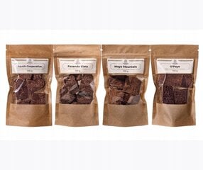Šventinės kakavos rinkinys iš viso pasaulio, 4x100g kaina ir informacija | Kava, kakava | pigu.lt