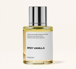 Kvapusis vanduo Dossier Spicy Vanilla EDP vyrams, 50 ml kaina ir informacija | Kvepalai vyrams | pigu.lt