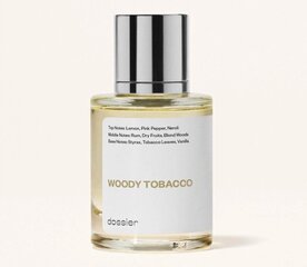 Kvapusis vanduo Dossier Woody Tobacco EDP vyrams/moterims, 50 ml kaina ir informacija | Kvepalai moterims | pigu.lt