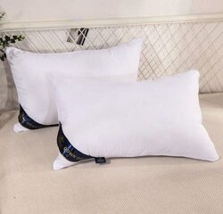 Pillowmore подушка, 48x74cm, 2шт, Белая цена и информация | Подушки | pigu.lt