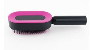 Антистатическая щетка для волос Cenral Hollow 3D Comb с гибкой щетиной, фиолетового цвета цена и информация | Расчески, щетки для волос, ножницы | pigu.lt
