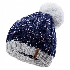 Žieminė kepurė moterims Elbrus Elisa, mėlyna цена и информация | Женские шапки | pigu.lt