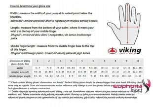Pirštinės Viking Kuruk, M, juodos цена и информация | Мужские шарфы, шапки, перчатки | pigu.lt