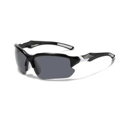 Поляризованные спортивные солнцезащитные очки для мужчин T16, черный цена и информация | Легкие и мощные прозрачные защитные очки для велосипедов | pigu.lt