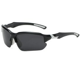 Poliarizuoti sportiniai akiniai nuo saulės vyrams T16 juodi kaina ir informacija | Akiniai nuo saulės vyrams | pigu.lt