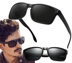 Солнцезащитные очки с поляризацией для мужчин B92, черный цена и информация | Легкие и мощные прозрачные защитные очки для велосипедов | pigu.lt