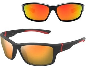 Poliarizuoti sportiniai akiniai nuo saulės vyrams B43 oranžiniai kaina ir informacija | Sportiniai akiniai | pigu.lt