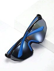 Poliarizuoti sportiniai akiniai nuo saulės vyrams B58 mėlyni kaina ir informacija | Sportiniai akiniai | pigu.lt
