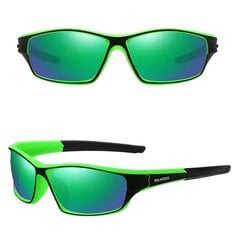 Поляризованные спортивные солнцезащитные очки для мужчин H25, зеленый цена и информация | Спортивные очки | pigu.lt