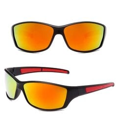 Poliarizuoti sportiniai akiniai nuo saulės vyrams T40 raudoni kaina ir informacija | Sportiniai akiniai | pigu.lt