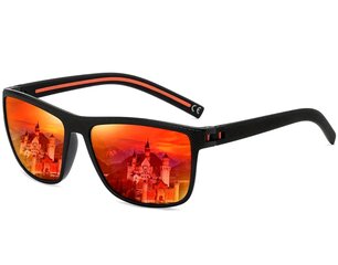Poliarizuoti sportiniai akiniai nuo saulės vyrams G55 raudoni kaina ir informacija | Akiniai nuo saulės vyrams | pigu.lt