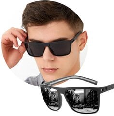 Poliarizuoti sportiniai akiniai nuo saulės vyrams G55 juodi kaina ir informacija | Akiniai nuo saulės vyrams | pigu.lt
