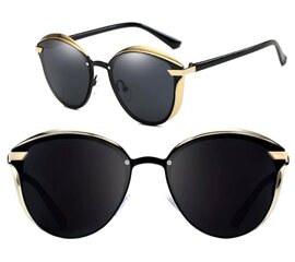Poliarizuoti akiniai nuo saulės moterims T36 juodi kaina ir informacija | Akiniai nuo saulės moterims | pigu.lt