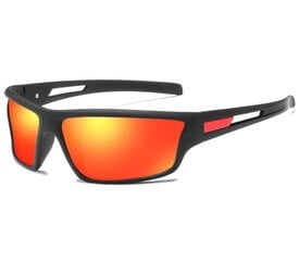 Poliarizuoti sportiniai akiniai nuo saulės vyrams M17 raudoni kaina ir informacija | Sportiniai akiniai | pigu.lt
