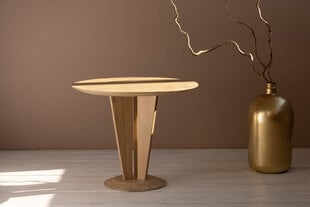 Kavos staliukas Solid Furniture Vendi, rudas kaina ir informacija | Kavos staliukai | pigu.lt
