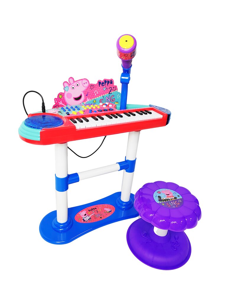Pianinas su mikrofonu Peppa Pig цена и информация | Žaislai mergaitėms | pigu.lt