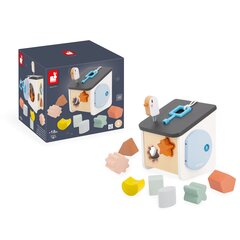 Formelių rūšiavimo žaislas Janod Inkilėlis kaina ir informacija | Žaislai kūdikiams | pigu.lt