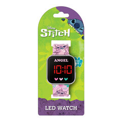 LED laikrodis vaikams Disney Stitch kaina ir informacija | Aksesuarai vaikams | pigu.lt