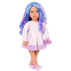 Lėlė Veronika su spalvotais plaukais Our Generation, 46 cm kaina ir informacija | Žaislai mergaitėms | pigu.lt