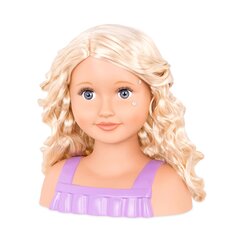 OUR GENERATION Стайлинг головa блондинки Тристы 23 см цена и информация | Игрушки для девочек | pigu.lt