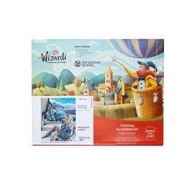 Wizardi Painting by Numbers Kit Sweet Tooth 40x50 cm R008 цена и информация | Живопись по номерам | pigu.lt