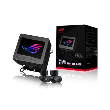 Asus ROG Ryujin III WB Black (90RC00V0-M0UAY0) цена и информация | Korpusų priedai | pigu.lt