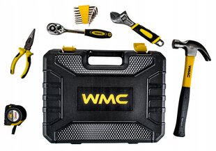 Įrankių komplektas WMC 122vnt. kaina ir informacija | Mechaniniai įrankiai | pigu.lt