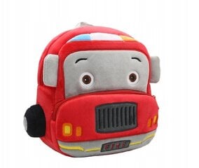 Плюшевый рюкзак Пожарная машина, Electronics LV-1040 ,красный, 1 шт. цена и информация | Школьные рюкзаки, спортивные сумки | pigu.lt