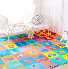 Комплект напольного коврика для детей из пеноматериала, Electronics LV- 1074, разноцветный, 1 шт. цена и информация | Развивающие коврики | pigu.lt