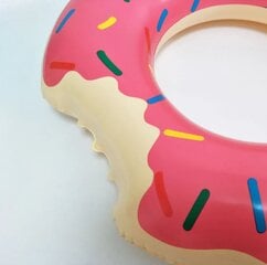 Креативный розовый дизайн пончика, кольцо для бассейна,Electronics LV-1078, 1 шт. цена и информация | Надувные и пляжные товары | pigu.lt