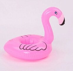 Pripučiamas laikiklis flamingas Electronics LV-1088, rožinis kaina ir informacija | Pripučiamos ir paplūdimio prekės | pigu.lt