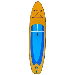 Надувная гребная лодка, Omimar, Желтый, 320x78x15 см, + весло цена и информация | SUP доски, водные лыжи, водные аттракционы | pigu.lt