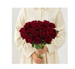 Dirbtinių gėlių puokštė Rožės kaina ir informacija | Dirbtinės gėlės | pigu.lt