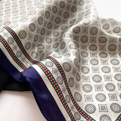 100% шелковый платок цена и информация | Женские шарфы, платки | pigu.lt