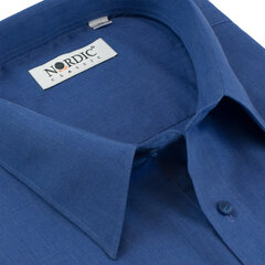 Рубашка мужская Nordic больших размеров, прямой силуэт - с длинным рукавом 7171L-48 цена и информация | Мужские рубашки | pigu.lt