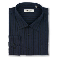 Рубашка мужская Nordic больших размеров, прямой силуэт - с длинным рукавом 7965L-50 цена и информация | Мужские рубашки | pigu.lt