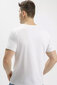 Marškinėliai vyrams Cross Jeans 15901008, balti kaina ir informacija | Vyriški marškinėliai | pigu.lt