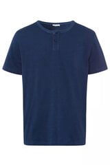 Marškinėliai vyrams Cross Jeans 15917001, mėlyni цена и информация | Мужские футболки | pigu.lt